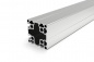 Preview: Aluminiumprofil 90x90 Nut 10 Leicht B-Typ 4N90